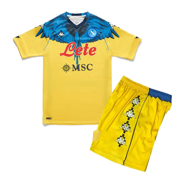 Camiseta Napoli Kappa x Marcelo Burlon Niño 2021/22
